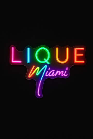 Color changing neon sign