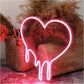 Melting Heart LED Neon Sign Board