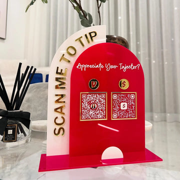 QR Code Acrylic Sign