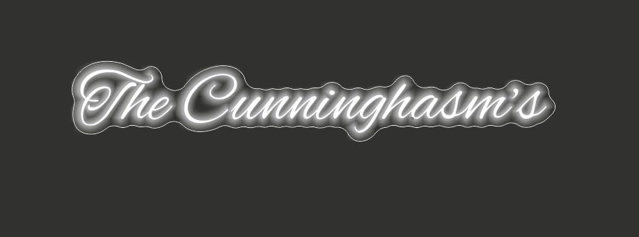 The Cunningham’s - neon sign