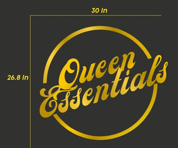 Golden Acrylic letters