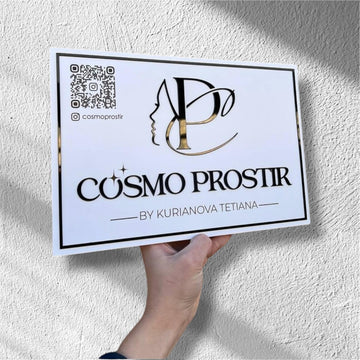 Aesthetic social media display SIGN
