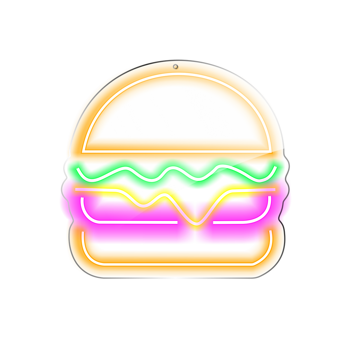 Burger LED Neon Sign