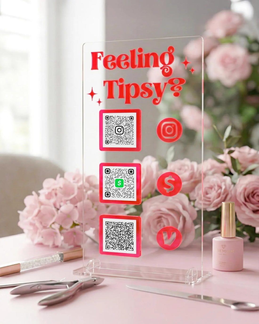 Custom QR Code Sign