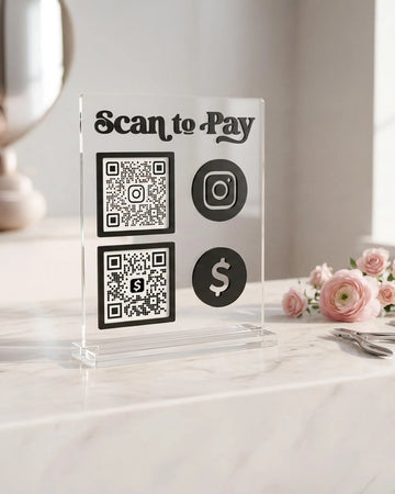 Custom QR Code Sign