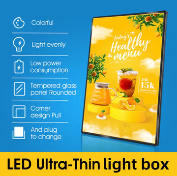 LED Backlit Poster Frame | Premium Acrylic Display – Amazing Neons