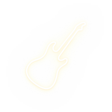 Guitar LED Neon Sign