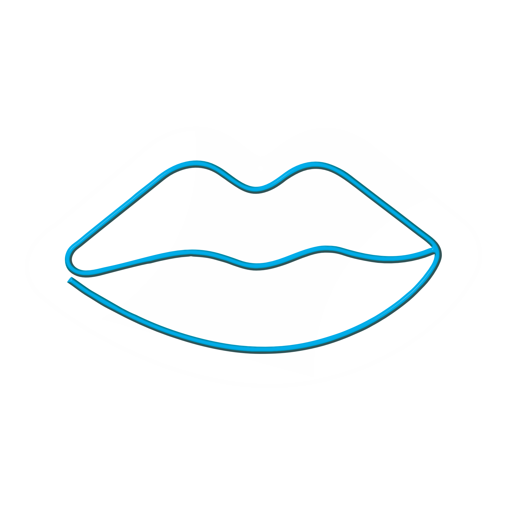 Lips LED Neon Sign