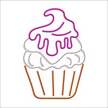 CUP Cake LED Neon Sign