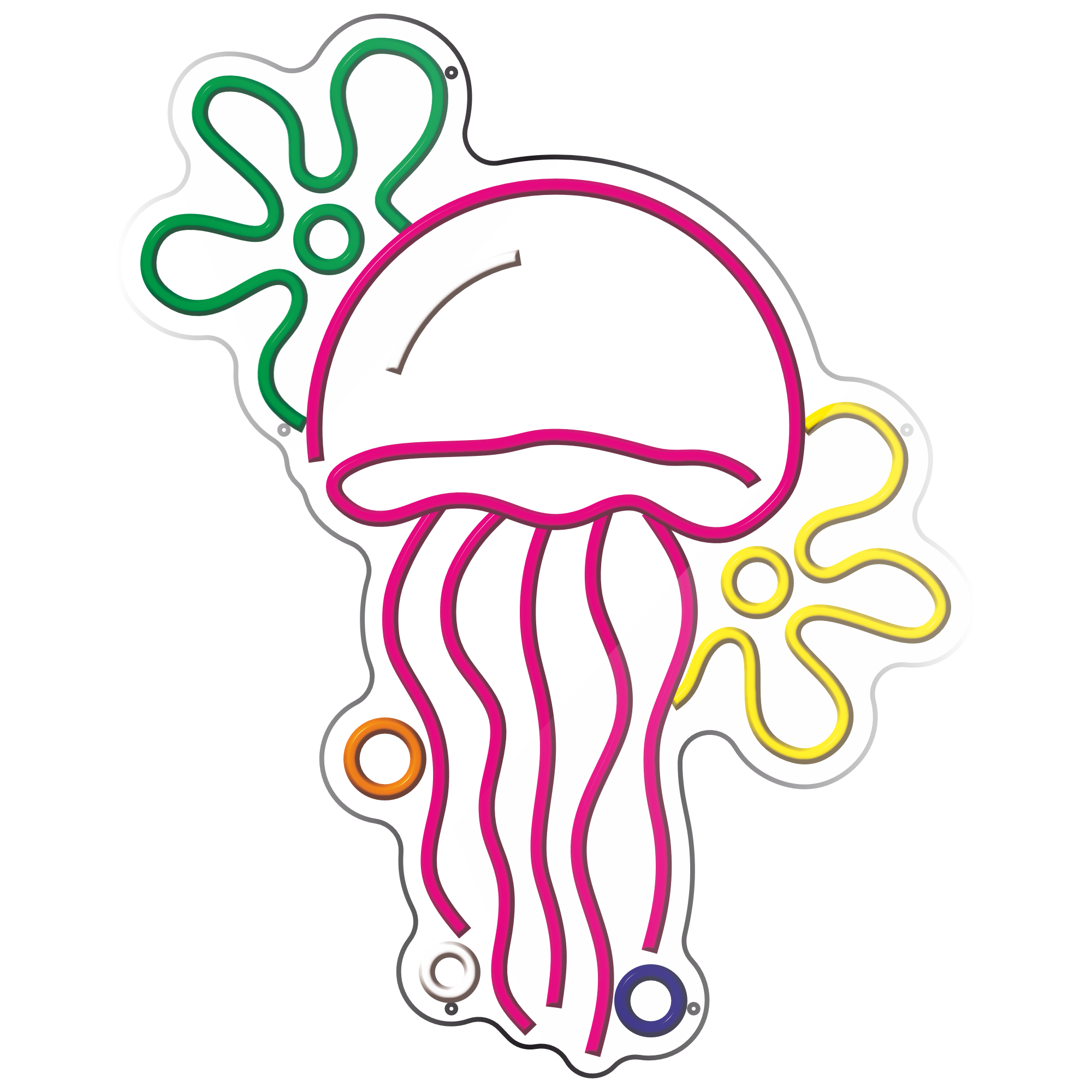Jellyfish Neon sign