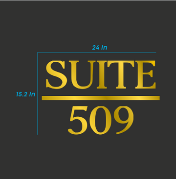 Acrylic letters - Suite 509