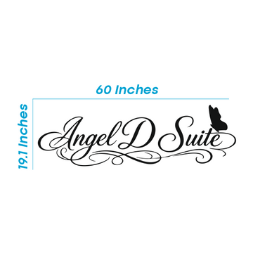 Acrylic letters black