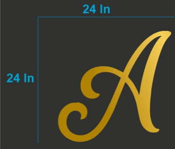 Acrylic light letters - allure