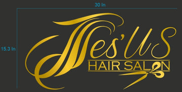 Acrylic Signage - Jesus