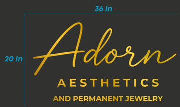 Acrylic Signage - Adorn Aesthetics