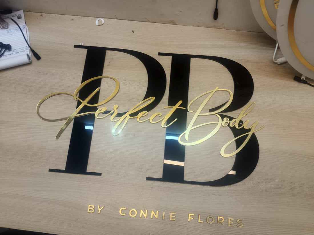 Acrylic letters