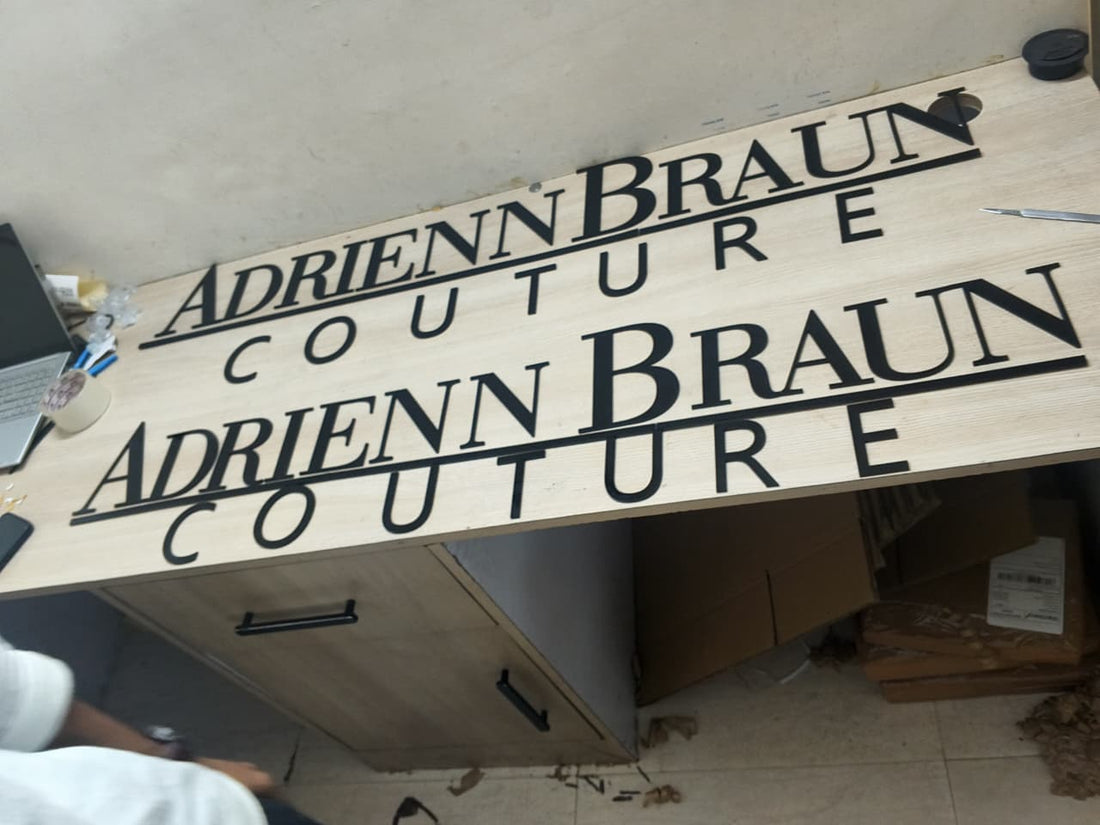 Acrylic signs 5