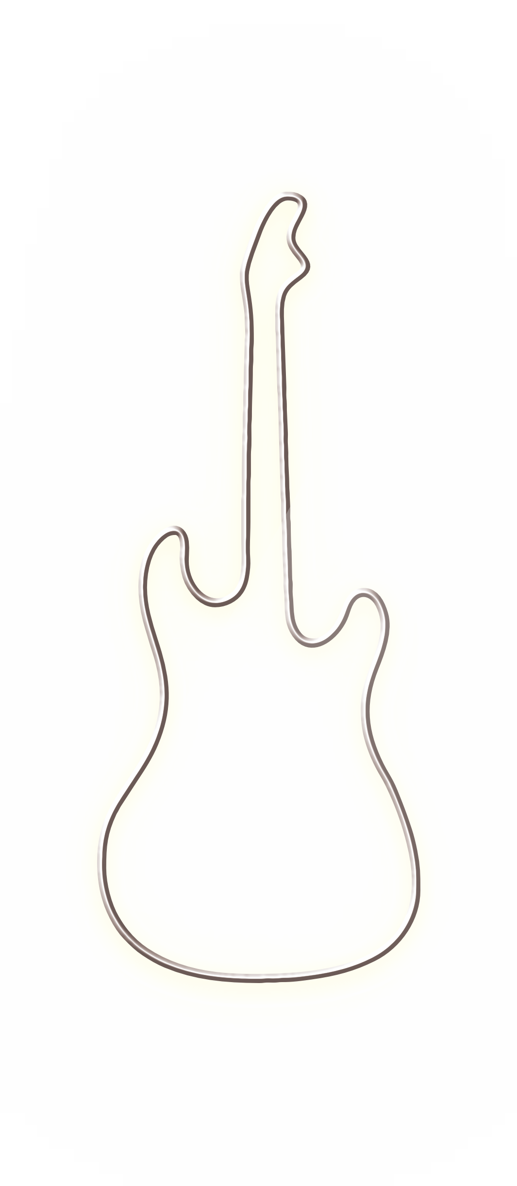 Guitar LED Neon Sign