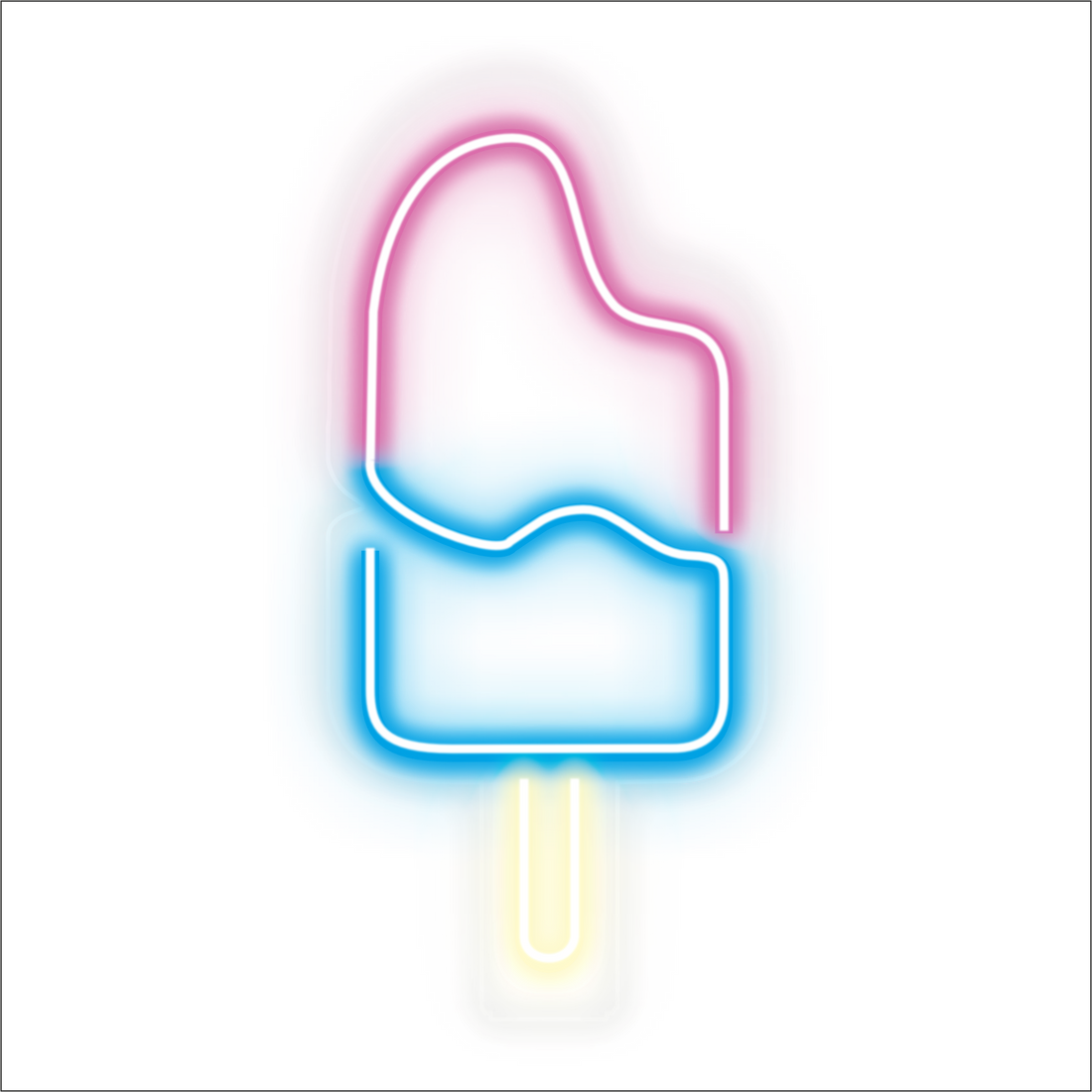 Icecream LED Nion Sign