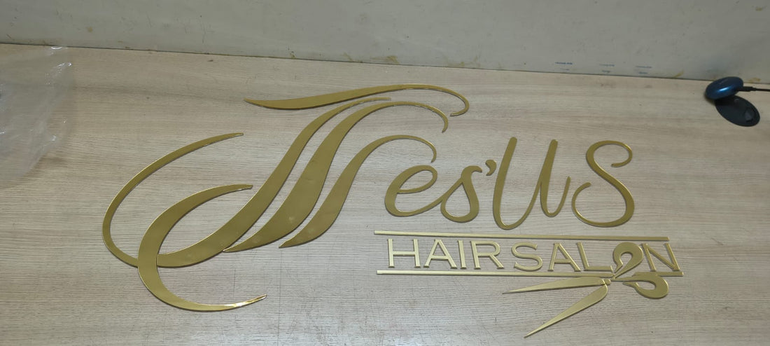 Acrylic Signage - Jesus