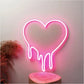 Melting Heart LED Neon Sign Board