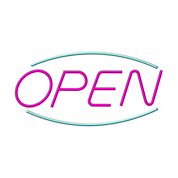 Open LED Neon Sign